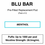 Blu Bar - Replacement Pod - Pack of 2 - Image 8