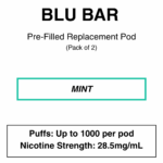 Blu Bar - Replacement Pod - Pack of 2 - Image 9
