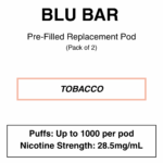 Blu Bar - Replacement Pod - Pack of 2 - Image 10