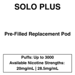 Solo Plus - Replacement Pods