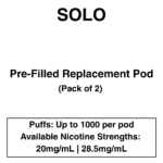 Solo - Pods - Pack of 2