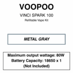 Voopoo - Vinci Spark 100 - Mod Kit - Batteries Not Included - Image 5