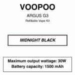 Voopoo - Argus G3 - Pod Starter Kit - Image 6