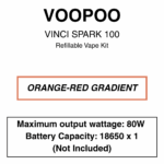 Voopoo - Vinci Spark 100 - Mod Kit - Batteries Not Included - Image 3