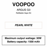 Voopoo - Argus G3 - Pod Starter Kit - Image 4