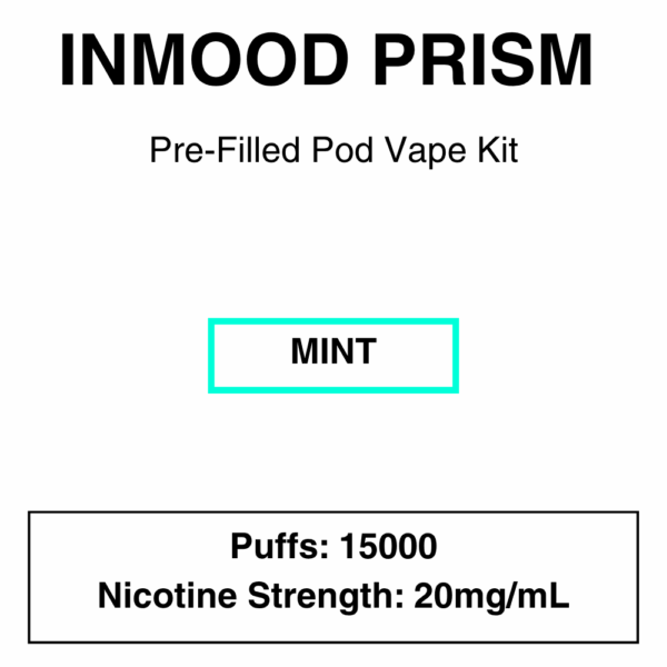 Inmood - Prism - Closed Pod Vape - Replacement Pods - 15000 Puffs - Image 11