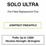 Solo Ultra - Replacement Pod - 28.5mg/ml Nicotine - 12000 Puffs - Image 16