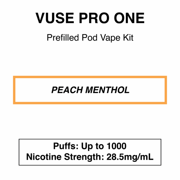 Vuse - Pro One - Vape Kit (1 battery + 1 pod) - Image 2
