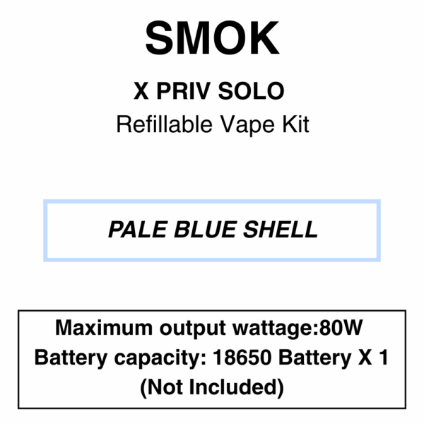 SMOK - X Priv Solo - Pod Mod Kit - 80W - Batteries Not Included - Image 5