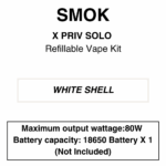 SMOK - X Priv Solo - Pod Mod Kit - 80W - Batteries Not Included - Image 4