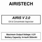Airis v2.0 - 350mAh - Concentrate Vaporiser