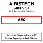 Airis v2.0 - 350mAh - Concentrate Vaporiser - Image 3