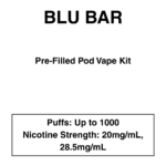 Blu Bar - Pod Vape Kit