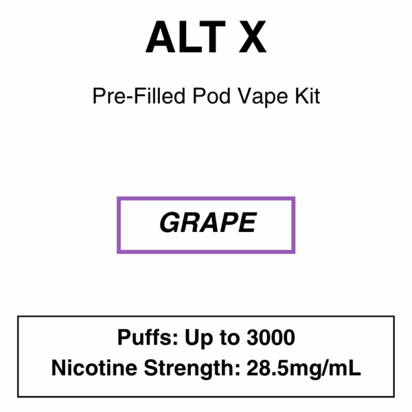alt. X - Pod Vape Kit - 28.5mg/mL - Image 2