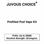 Juvous - Choice Plus - Prefilled Pod Vape Kit - 20000 Puffs - 28.5mg/mL Nicotine