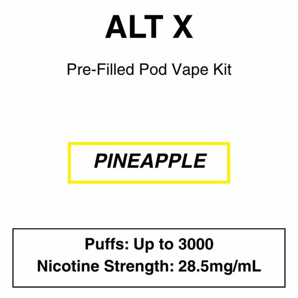 alt. X - Pod Vape Kit - 28.5mg/mL - Image 4