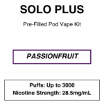 Solo plus - Pod Vape Kit - 28.5mg/mL Nicotine - Image 3