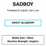 Sadboy Jam Line Freebase E-Liquid 100ml - Image 3