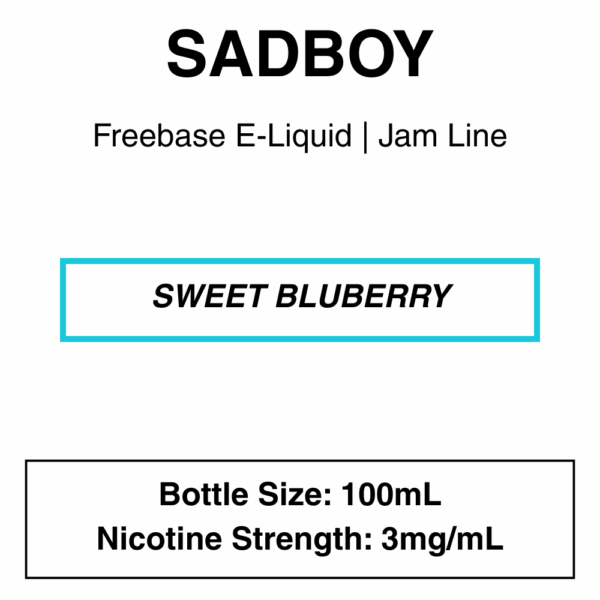 Sadboy Jam Line Freebase E-Liquid 100ml - Image 3