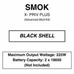 Smok - X Priv Plus - Mod Kit - 225W - Batteries Not Included - Image 7