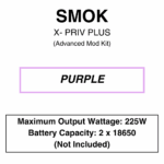 Smok - X Priv Plus - Mod Kit - 225W - Batteries Not Included - Image 5