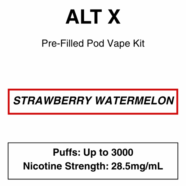 alt. X - Pod Vape Kit - 28.5mg/mL - Image 5