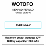 Wotofo - Nexpod Refillo -Refillable Vape Starter Kit - Image 4