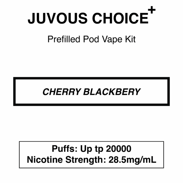 Juvous - Choice Plus - Prefilled Pod Vape Kit - 20000 Puffs - 28.5mg/mL Nicotine - Image 11