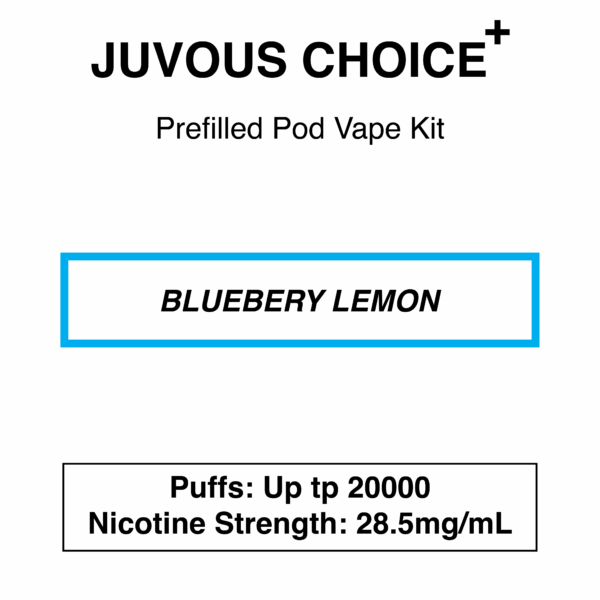 Juvous - Choice Plus - Prefilled Pod Vape Kit - 20000 Puffs - 28.5mg/mL Nicotine - Image 9
