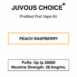 Juvous - Choice Plus - Prefilled Pod Vape Kit - 20000 Puffs - 28.5mg/mL Nicotine - Image 5