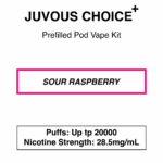 Juvous - Choice Plus - Prefilled Pod Vape Kit - 20000 Puffs - 28.5mg/mL Nicotine - Image 4