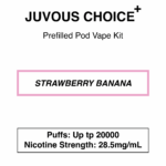 Juvous - Choice Plus - Prefilled Pod Vape Kit - 20000 Puffs - 28.5mg/mL Nicotine - Image 3