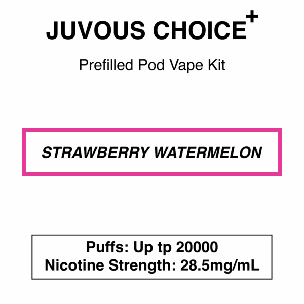 Juvous - Choice Plus - Prefilled Pod Vape Kit - 20000 Puffs - 28.5mg/mL Nicotine - Image 2