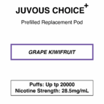 Juvous - Choice Plus - Prefilled Replacement Pod - 20000 Puffs - 28.5mg/mL - Image 2