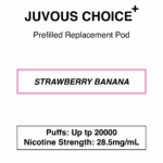 Juvous - Choice Plus - Prefilled Replacement Pod - 20000 Puffs - 28.5mg/mL - Image 4