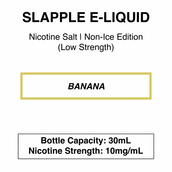 Slapple E-Liquid - Nicotine Salt - Non Ice Edition - 10mg/mL & 20mg/mL Nicotine Strength - Image 2