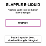 Slapple E-Liquid - Nicotine Salt - Non Ice Edition - 10mg/mL & 20mg/mL Nicotine Strength - Image 3