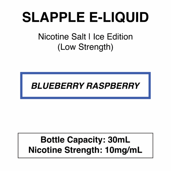 Slapple E-Liquid - Nicotine Salt - Ice Edition - 10mg/mL & 20mg/mL Nicotine Strength - Image 2