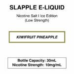Slapple E-Liquid - Nicotine Salt - Ice Edition - 10mg/mL & 20mg/mL Nicotine Strength - Image 3