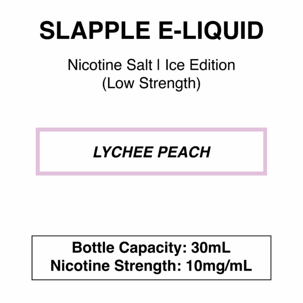 Slapple E-Liquid - Nicotine Salt - Ice Edition - 10mg/mL & 20mg/mL Nicotine Strength - Image 5