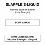 Slapple E-Liquid - Nicotine Salt - Ice Edition - 10mg/mL & 20mg/mL Nicotine Strength - Image 6