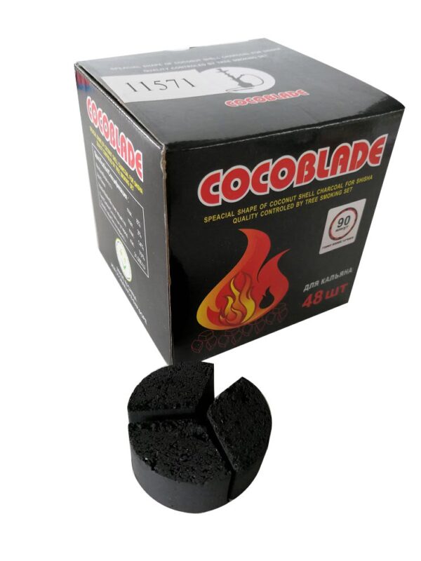 Coco Blade Real coconut charcoal 48 pcs - Image 1