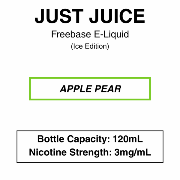 Just Juice - Freebase- 70/30 - 120ml - 3mg - Image 3