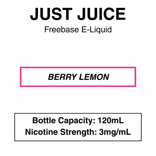 Just Juice - Freebase- 70/30 - 120ml - 3mg - Image 5
