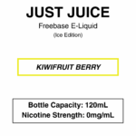 Just Juice - Freebase- 70/30 - 120ml - 3mg - Image 8