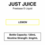 Just Juice - Freebase- 70/30 - 120ml - 3mg - Image 11