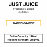 Just Juice - Freebase- 70/30 - 120ml - 3mg - Image 12