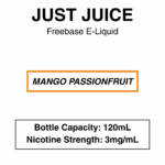 Just Juice - Freebase- 70/30 - 120ml - 3mg - Image 15