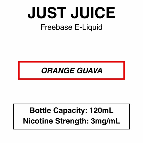 Just Juice - Freebase- 70/30 - 120ml - 3mg - Image 17