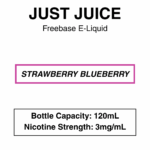 Just Juice - Freebase- 70/30 - 120ml - 3mg - Image 19